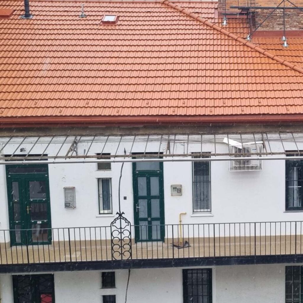 Tetőszerkezet kiépítése